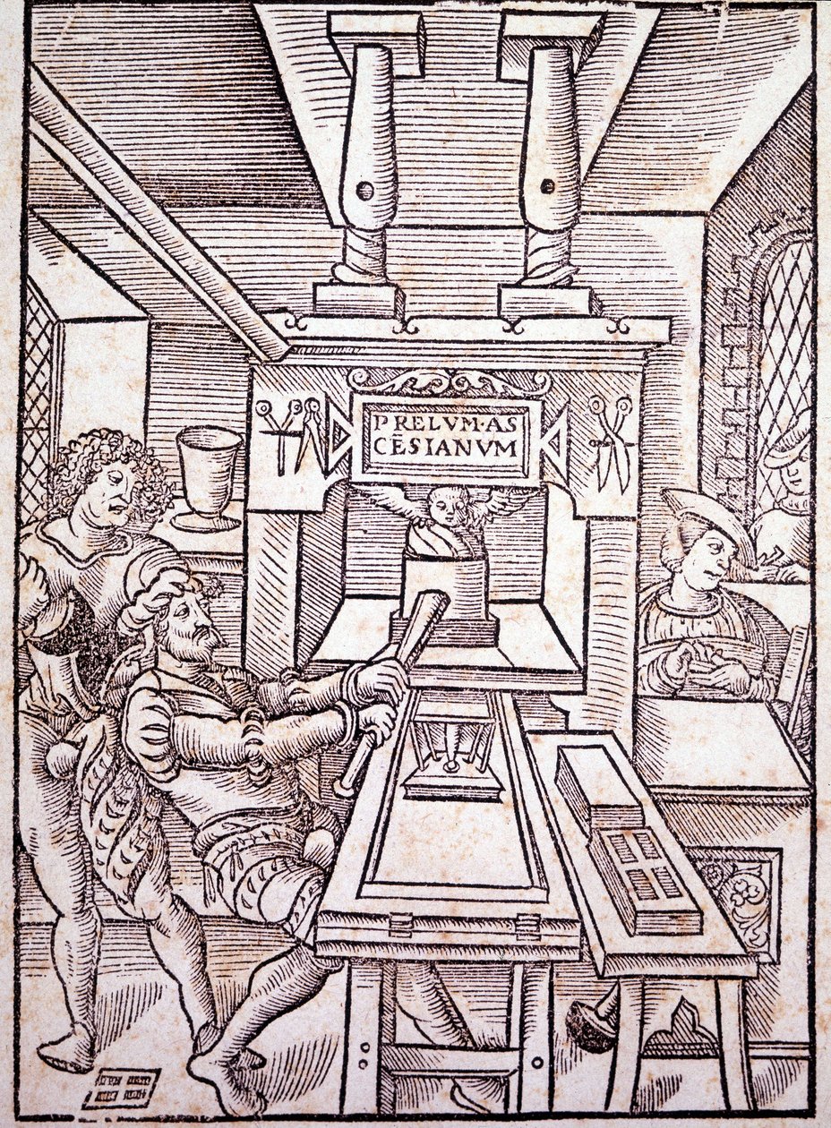 Imprensa francesa. Século XVI. de Unknown artist