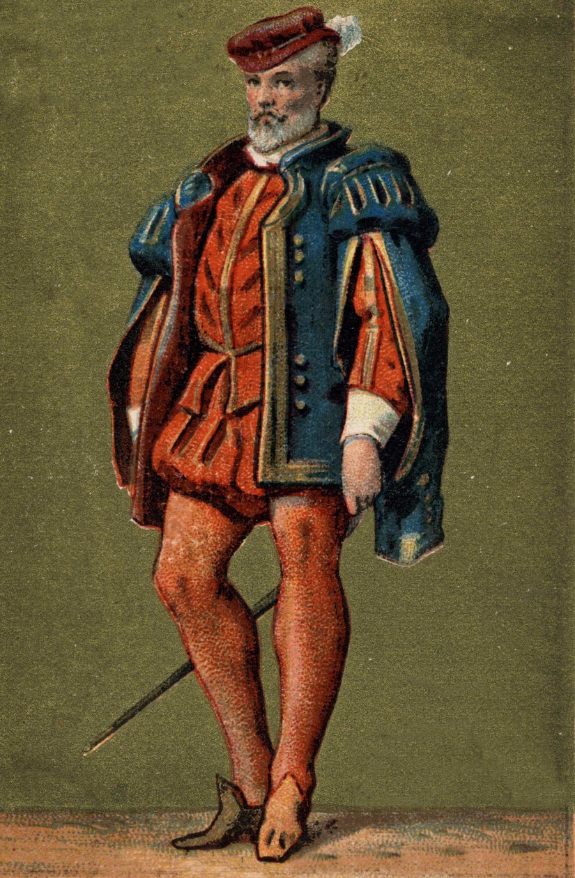 Gaspard de Coligny (1519-1572), Almirante de França. de Unknown artist
