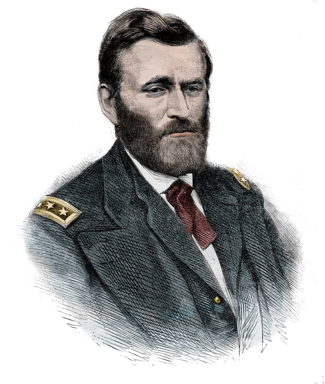 General Grant - Retrato do General Nordista Ulysses Simpson Grant (1822-1885). de Unknown artist