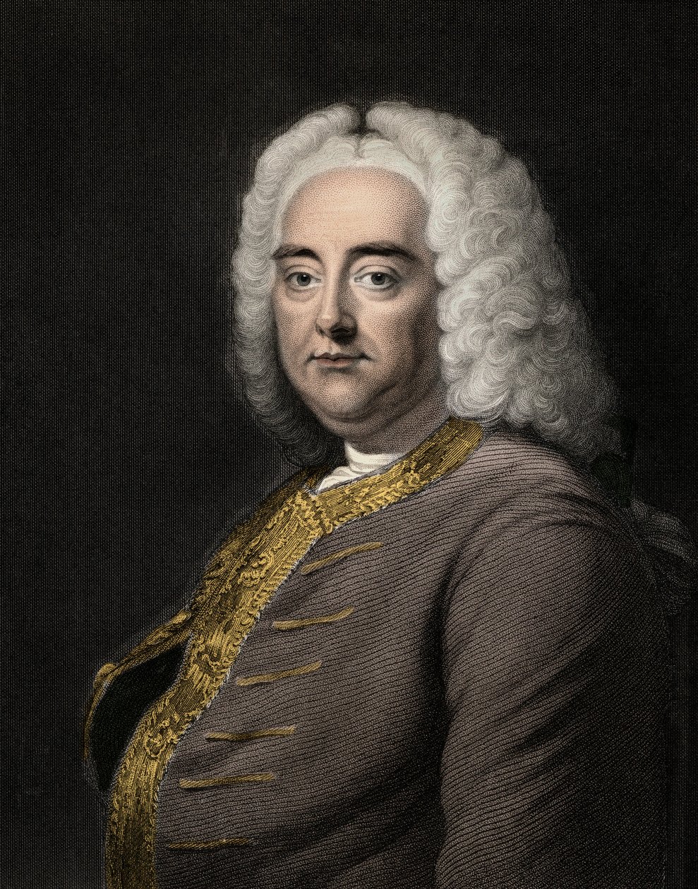 George Frideric Handel (George Frederick Handel, Georg Friedrich Handel) de Unknown artist