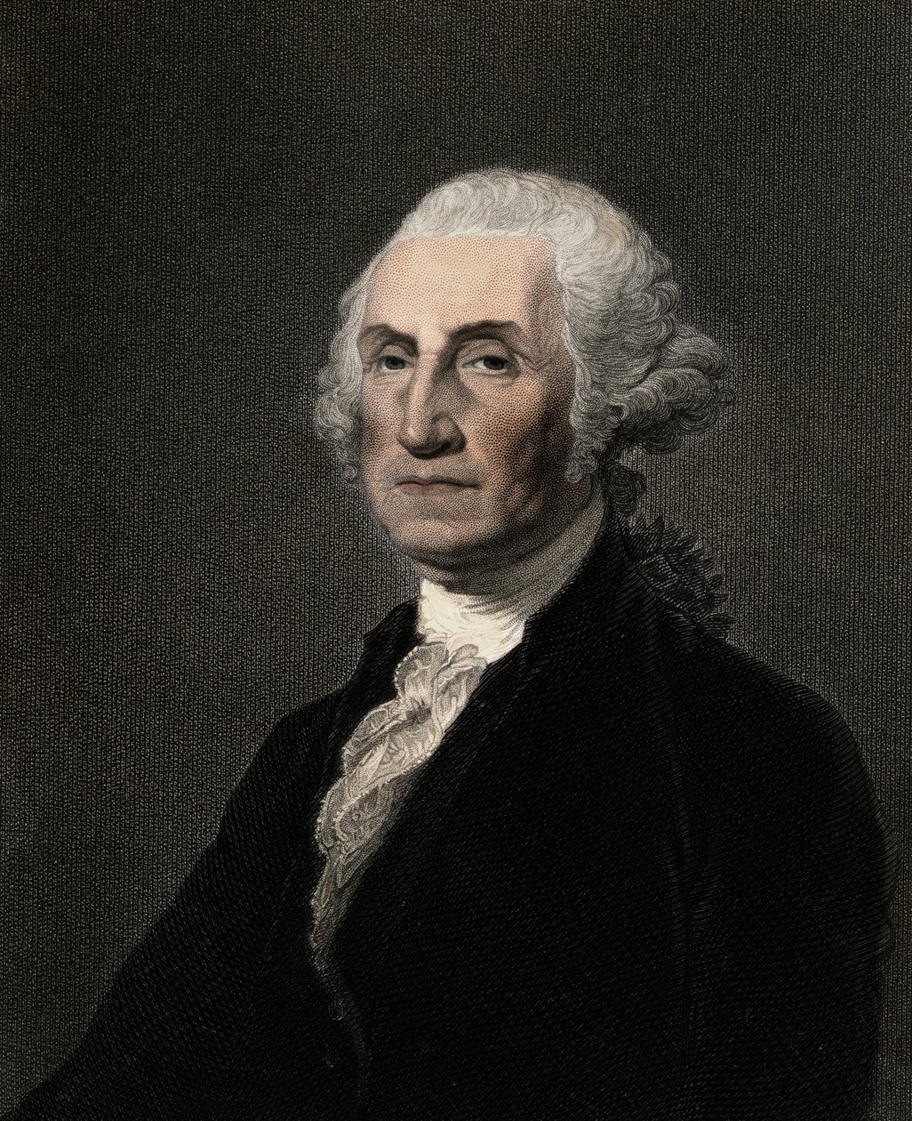 George Washington 1732-1799 - gravura - século XIX de Unknown artist