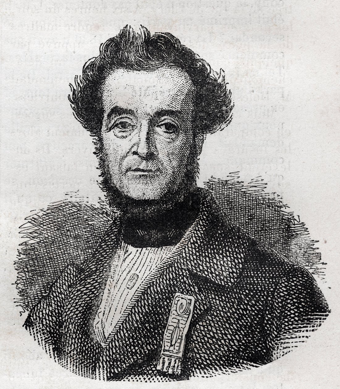 Germain Sarrut 1800-1883 um escritor e político francês de Unknown artist