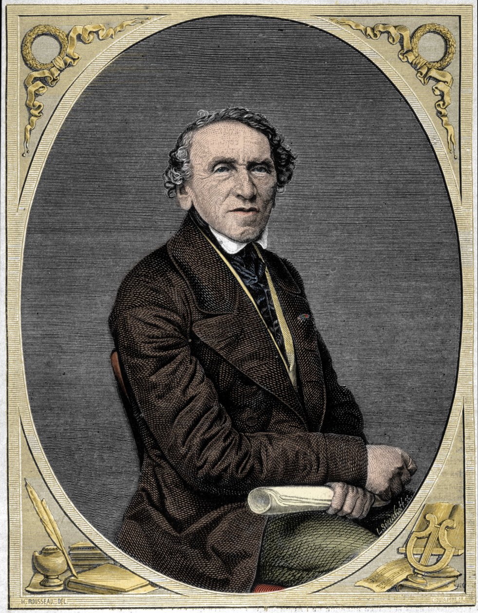 Giacomo Meyerbeer (1791-1864), compositor alemão. de Unknown artist