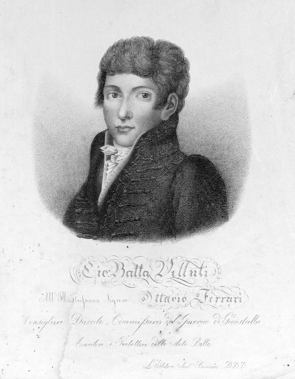 Giovanni Battista Velluti (1781-1861), última castrate de ópera. de Unknown artist