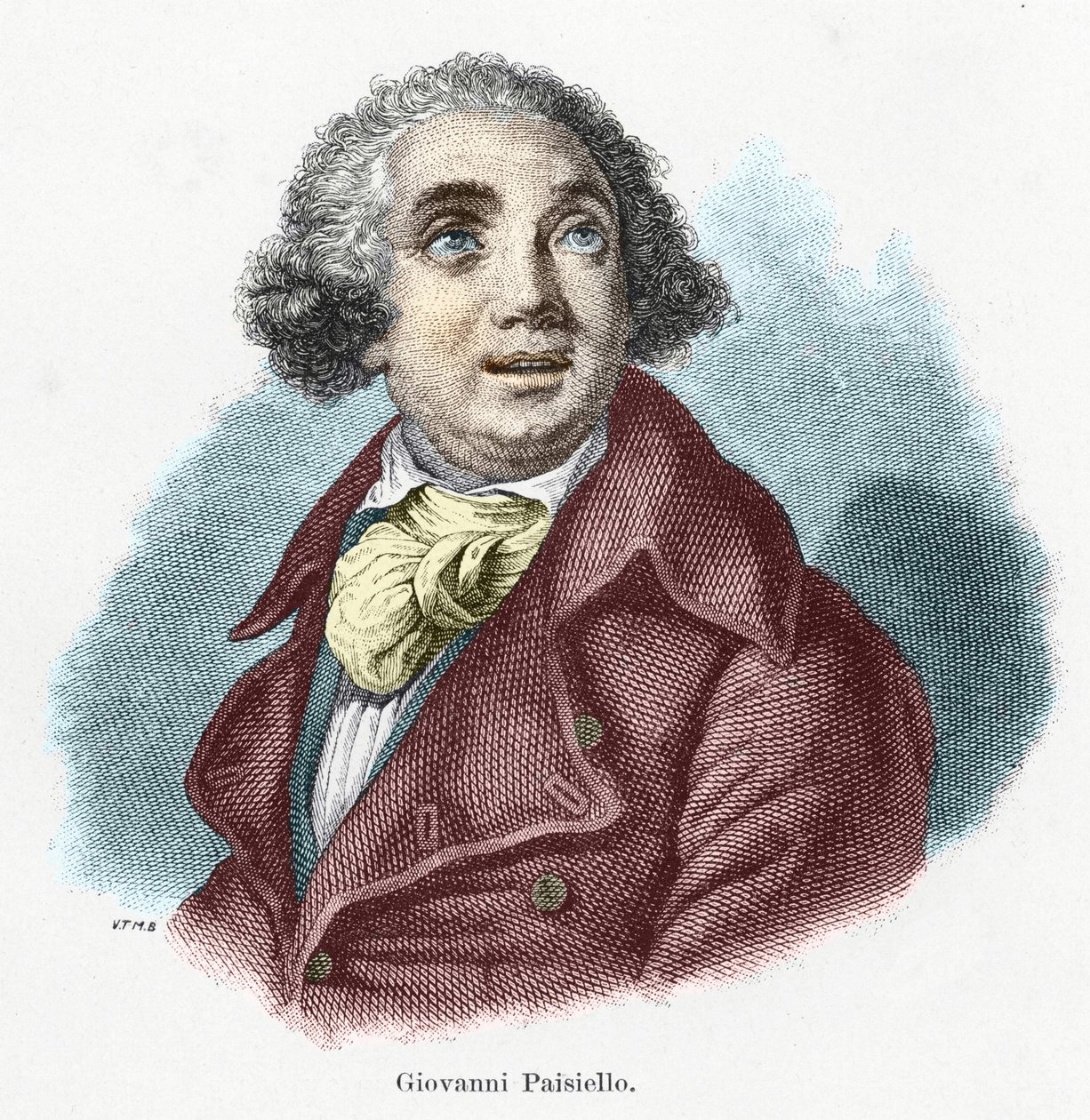 Giovanni Paisiello (ou Paesiello) (1740-1816), compositor italiano. de Unknown artist