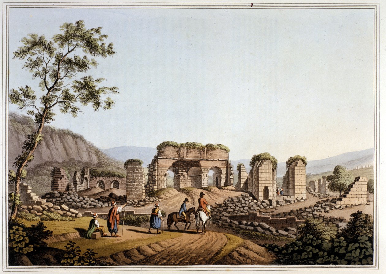 Grécia. Ruínas do Templo de Diana (artemis) em Éfeso de Unknown artist