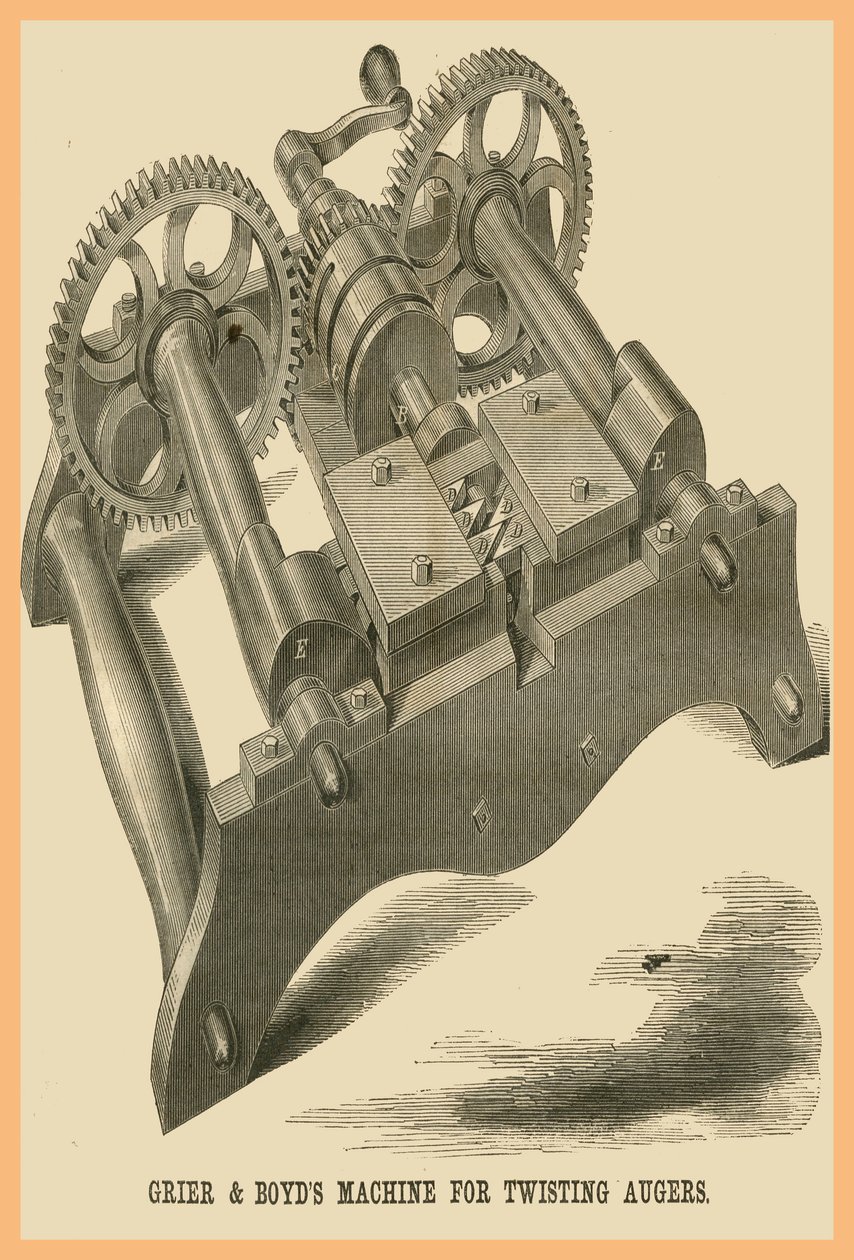 Grier - Máquina Boyds para torcer brocas de Unknown Artist