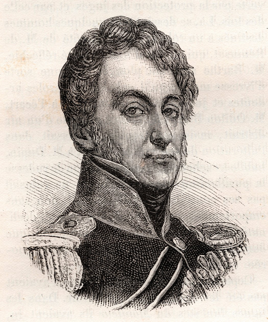 Henri Francois Delaborde 1764-1833 general da Revolução Francesa. de Unknown artist