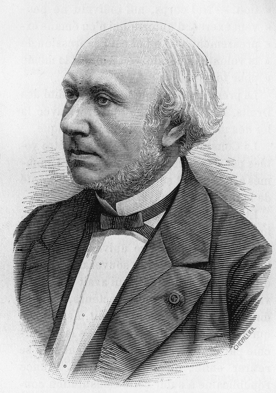 Henri Wallon (1812 - 1904), historiador e político francês. de Unknown artist