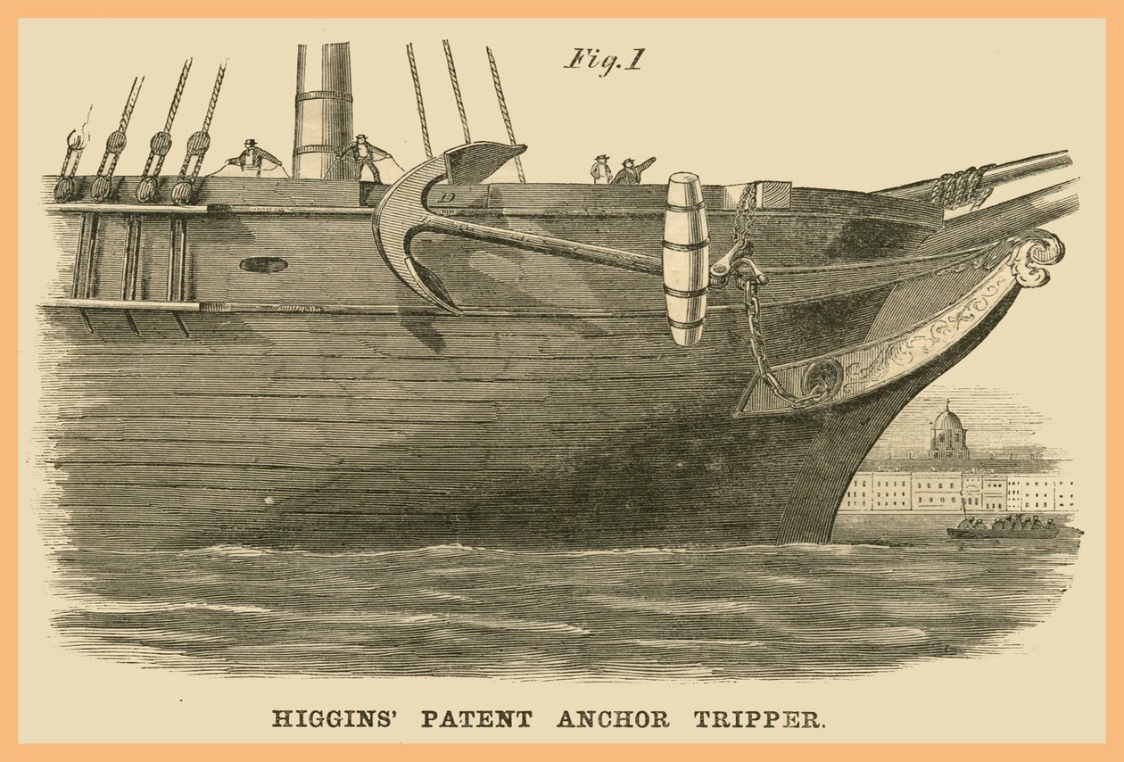 Patente Higgins Anchor Tripper de Unknown Artist