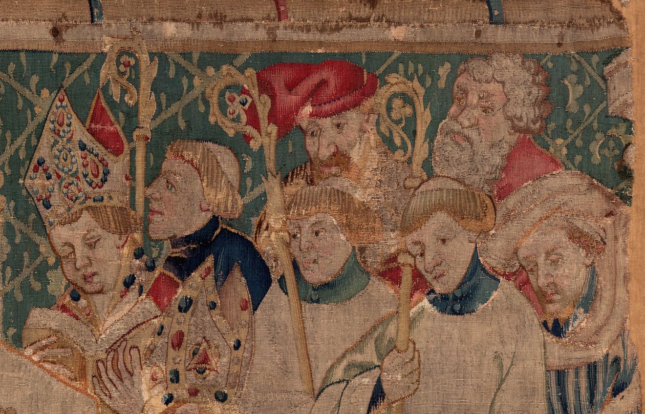 História de Saint Piat e Saint Eleuthère, Cena 10: Saint Eleuthère é sagrado como bispo (D