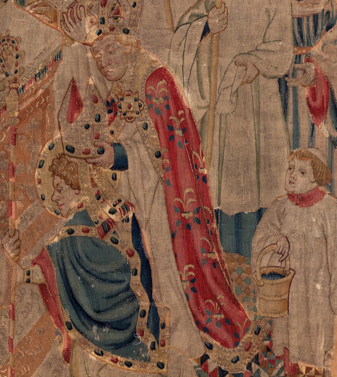 História de Saint Piat e Saint Eleuthère, Cena 10: Saint Eleuthère é sagrado como bispo (D