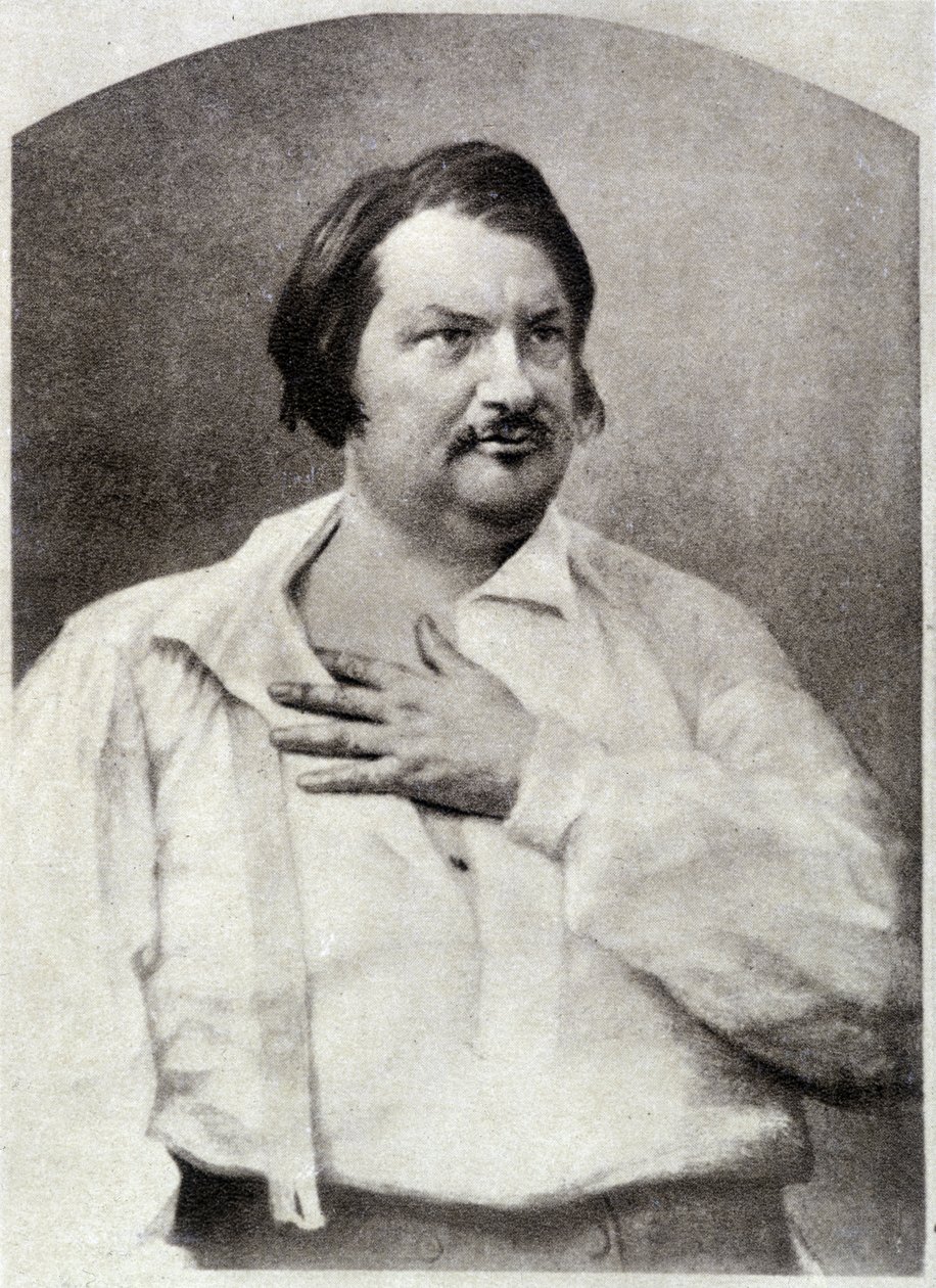 Honoré de Balzac, por volta de 1850 | Unknown artist