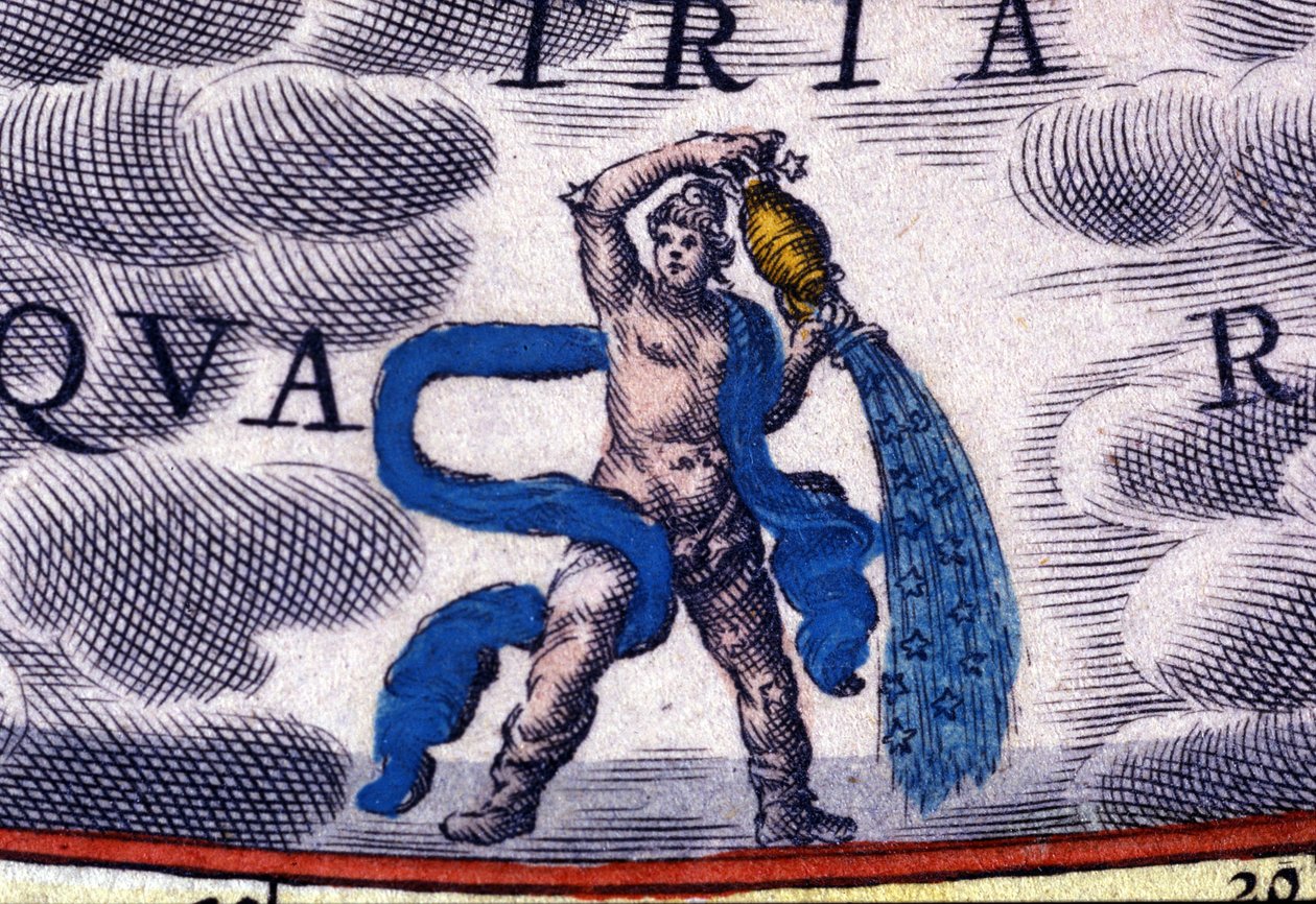 Horóscopo: signo do zodíaco, Aquarius. de Unknown artist