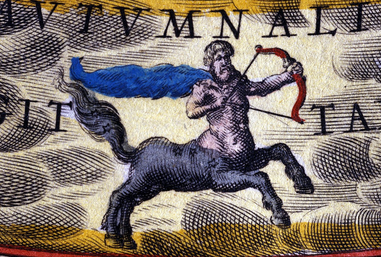 Horóscopo: signo do zodíaco, o Sagitário. de Unknown artist