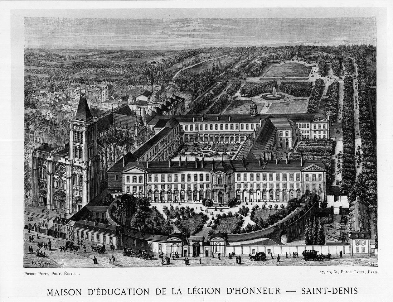 Casa da Educação da Legião de Honra, Saint-Denis de Unknown artist