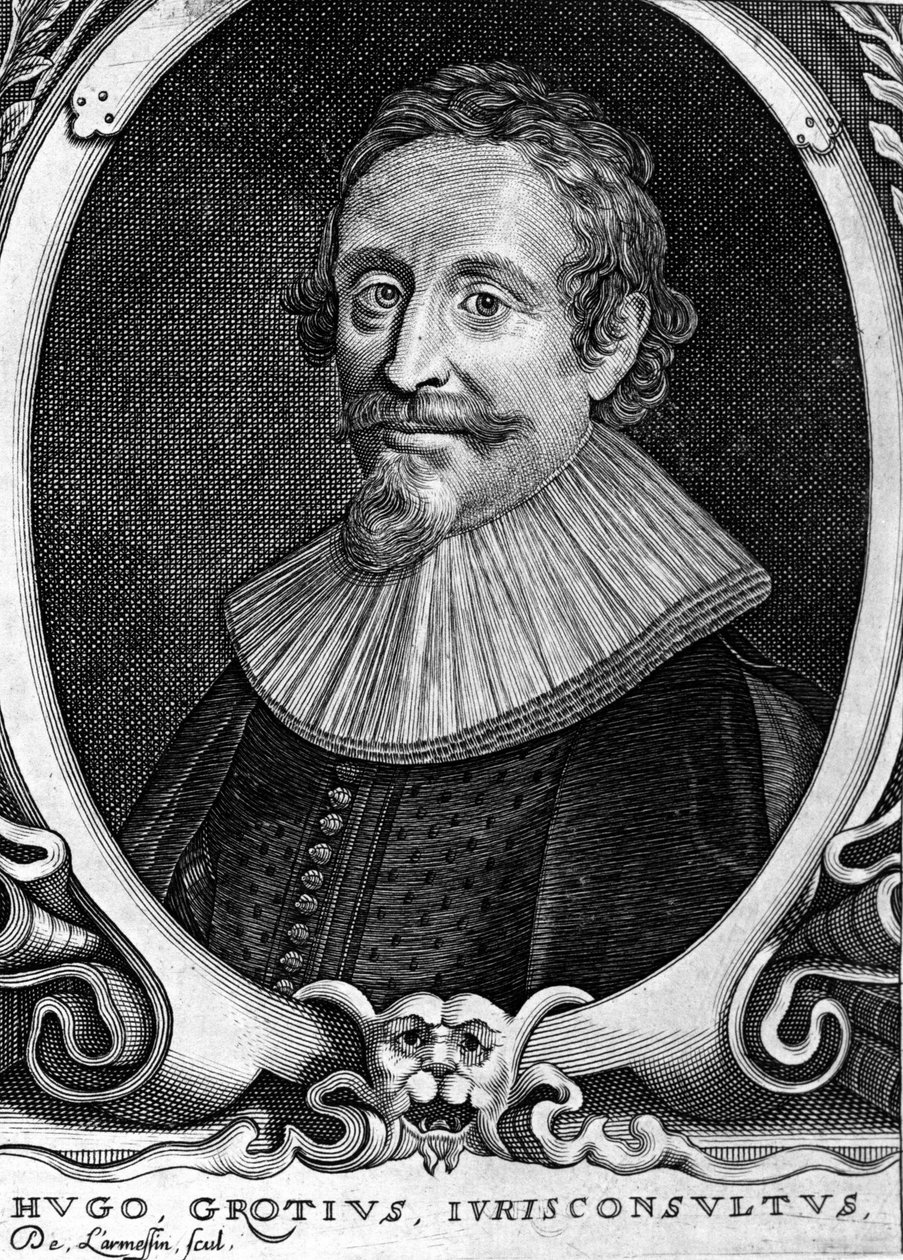 Hugo Grotius (1583-1645) (Huig de Groot), advogado e diplomata holandês. de Unknown artist