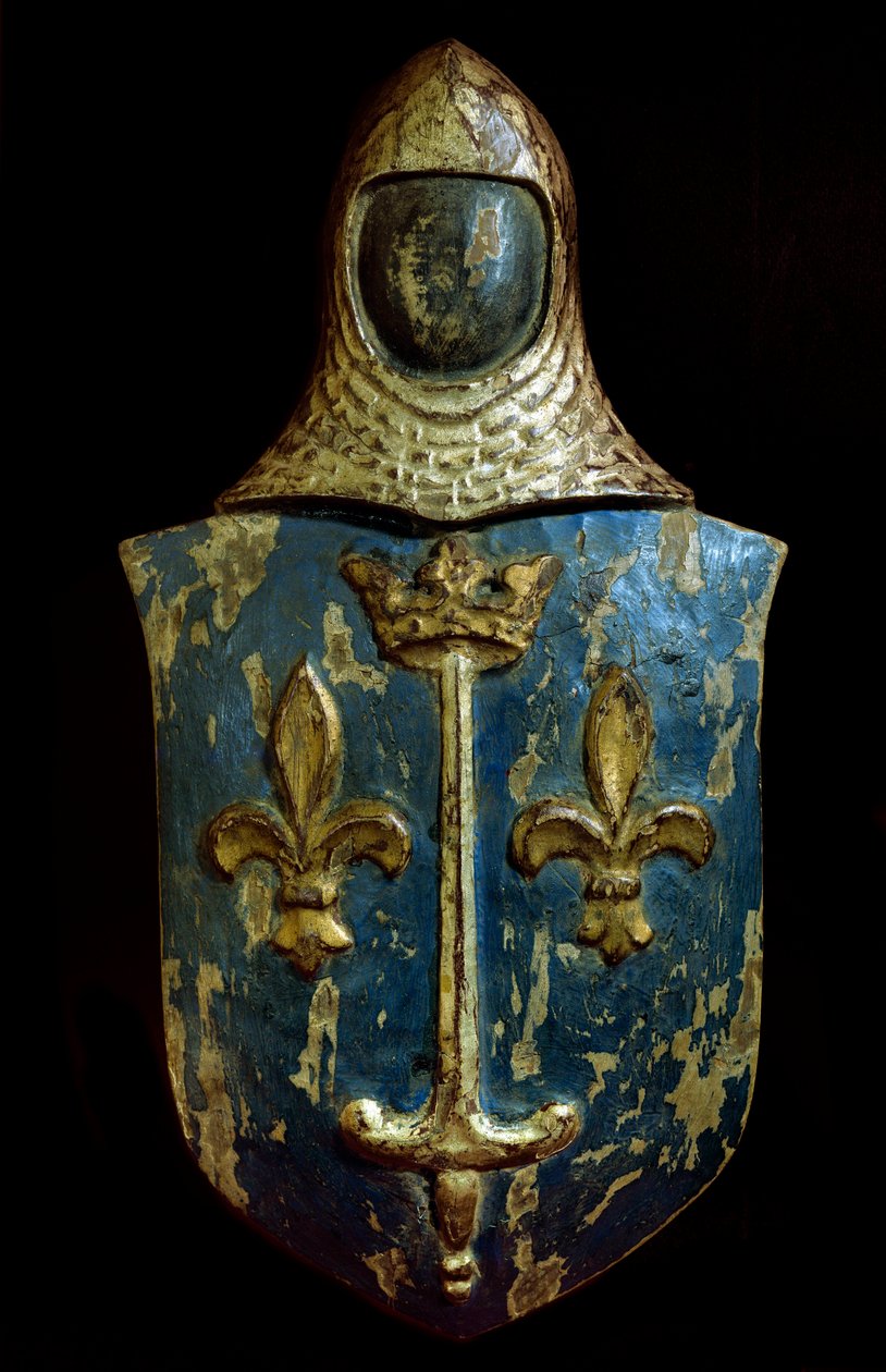 Guerra dos Cem Anos: o brasão da família Arco (Joana do Arco) (1412-1431). Século XV de Unknown artist