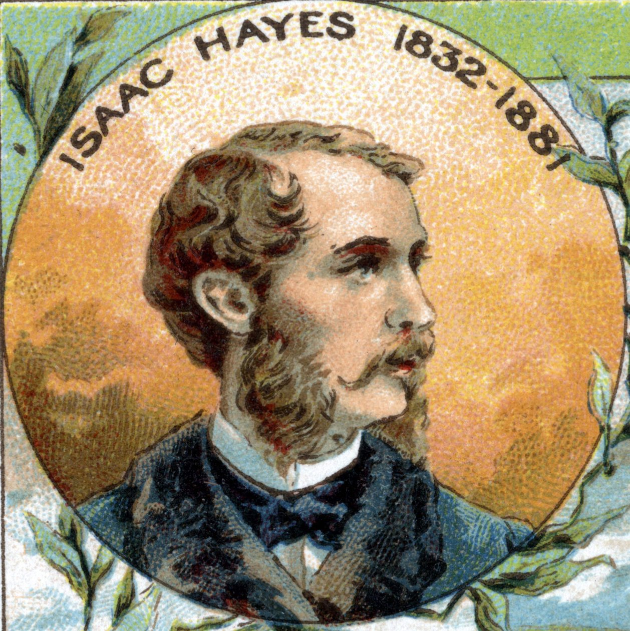 Isaac Israel Hayes (1832-1881) médico e explorador do continente Ártico de Unknown artist