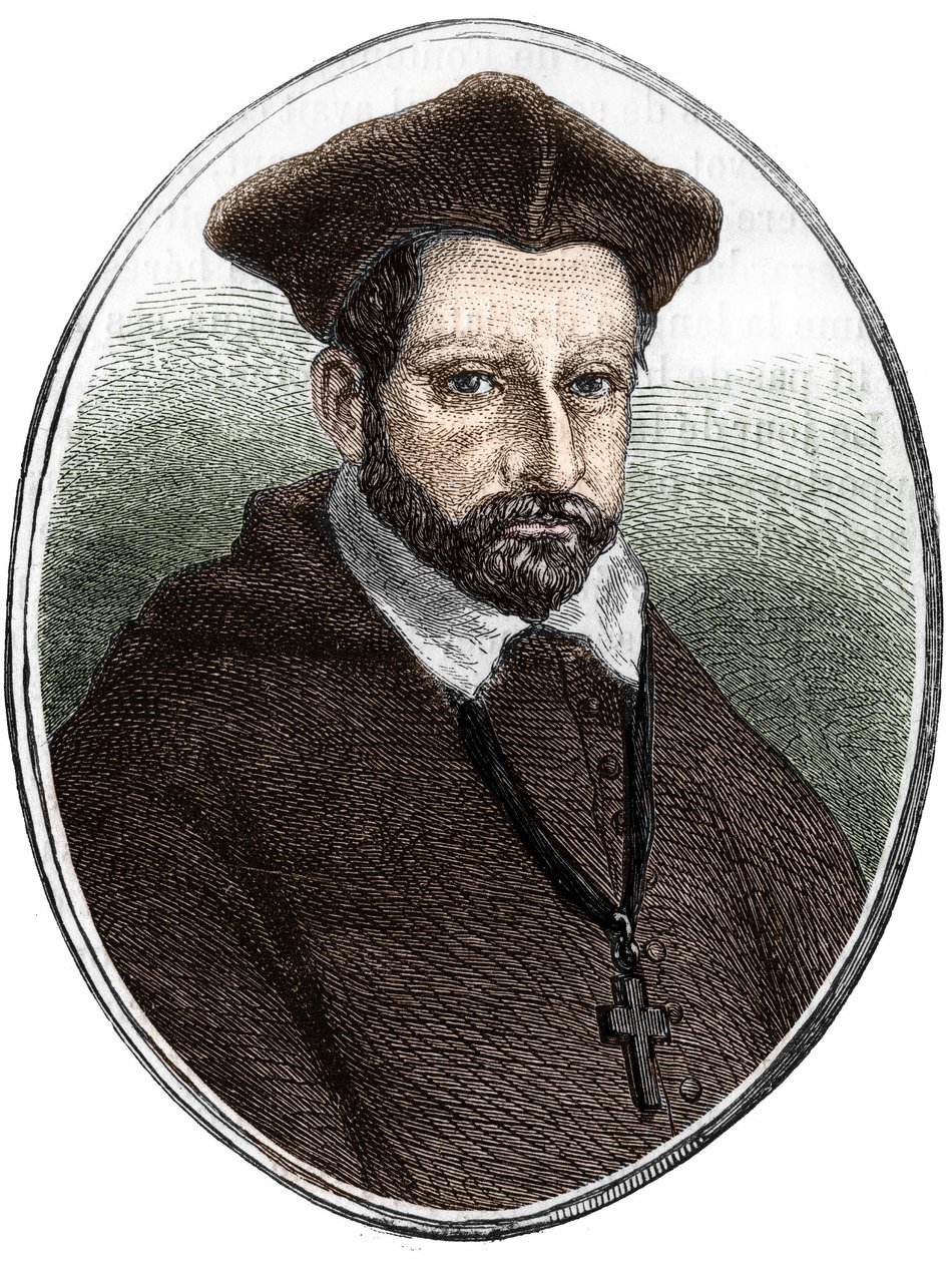 Jacques Amyot (1513-1593), humanista francês, escritor e bispo de Auxerre. de Unknown artist