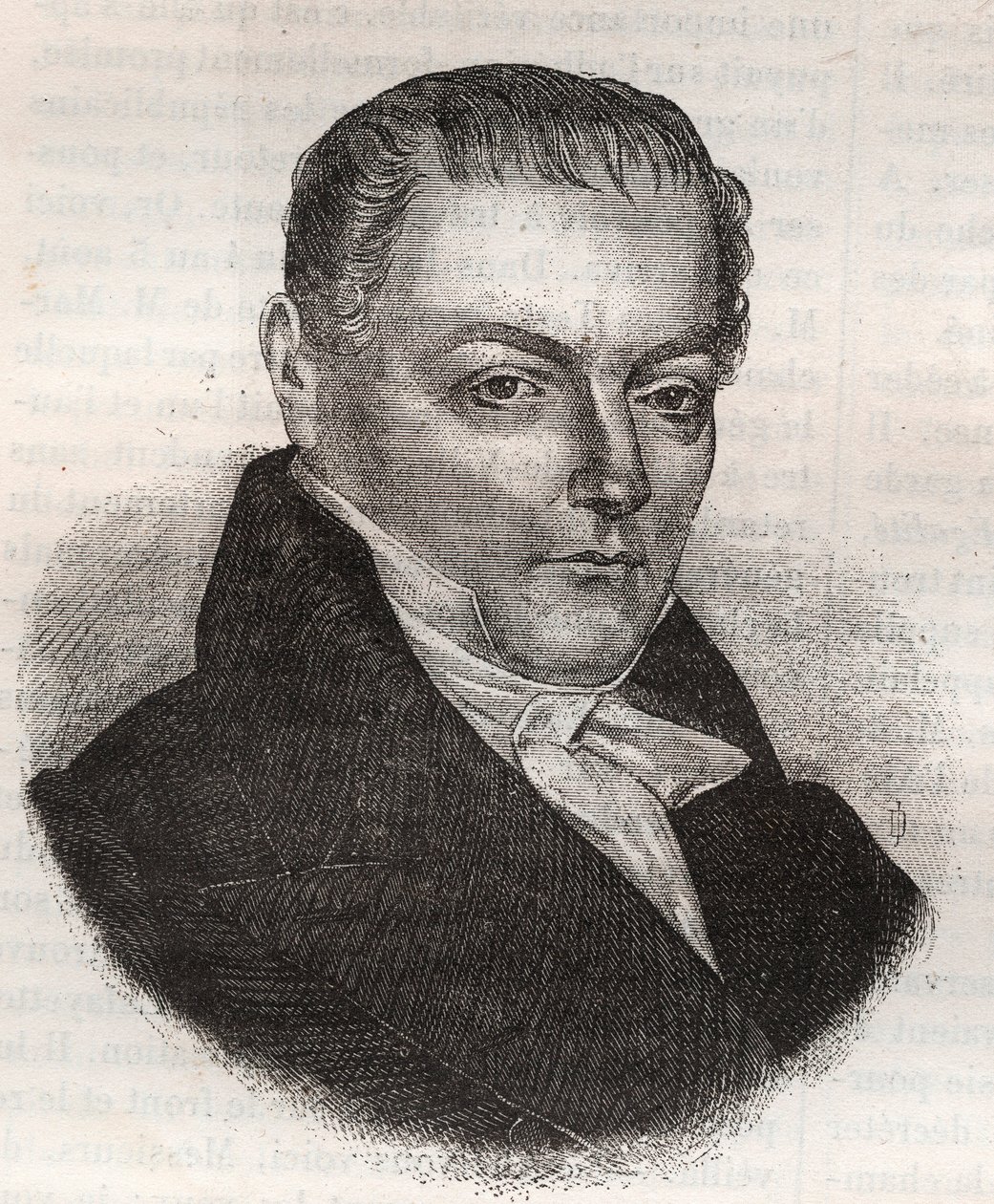 Jacques Francois Nicolas Bavoux 1774-1848 magistrado e político - de Unknown artist