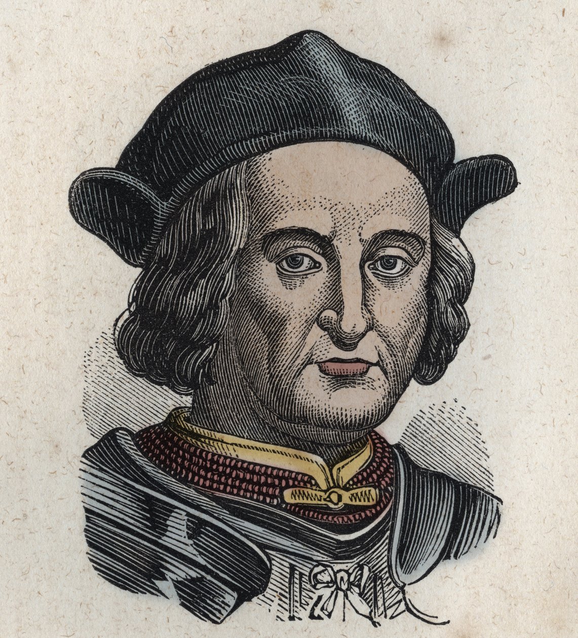 Jacques de Trivulce (Gian Giacomo Trivulzio) Aristocrata e condottiero italiano (1440-1518) Marquês de Vigevano, homem político e militar. de Unknown artist