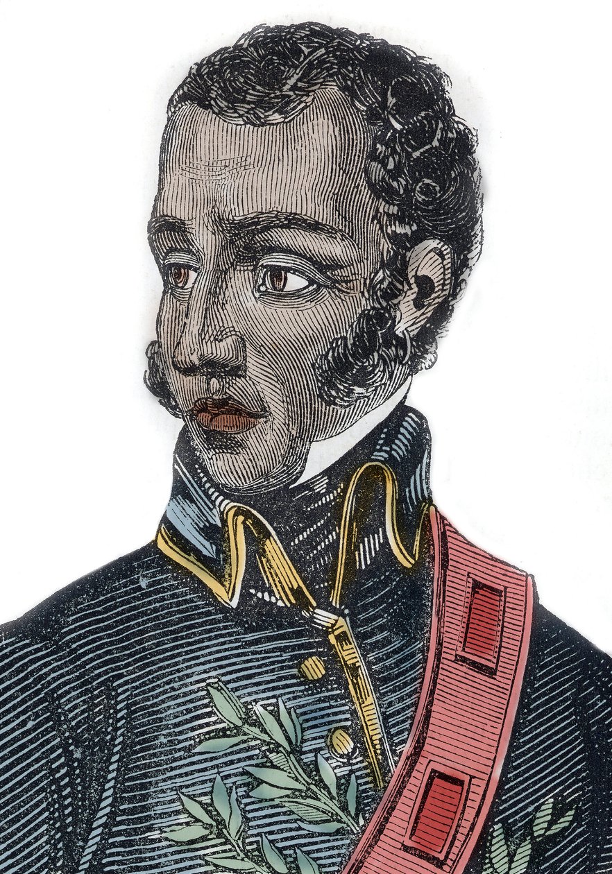 Jean-Pierre Boyer, Presidente do Haiti de 1818 a 1843 - Jean Pierre Boyer (1776-1850) político haitiano - de Unknown artist