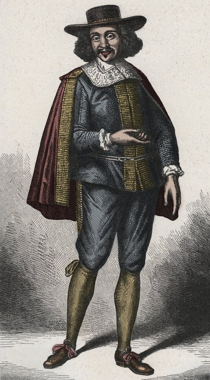 Jean Baptiste Poquelin Moliere 1622-1673 - (Jean-Baptiste Poquelin de Unknown artist