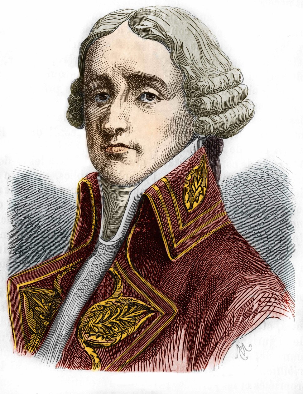 Jean Jacques Regis de Cambaceres (1753-1824), advogado e político francês. de Unknown artist