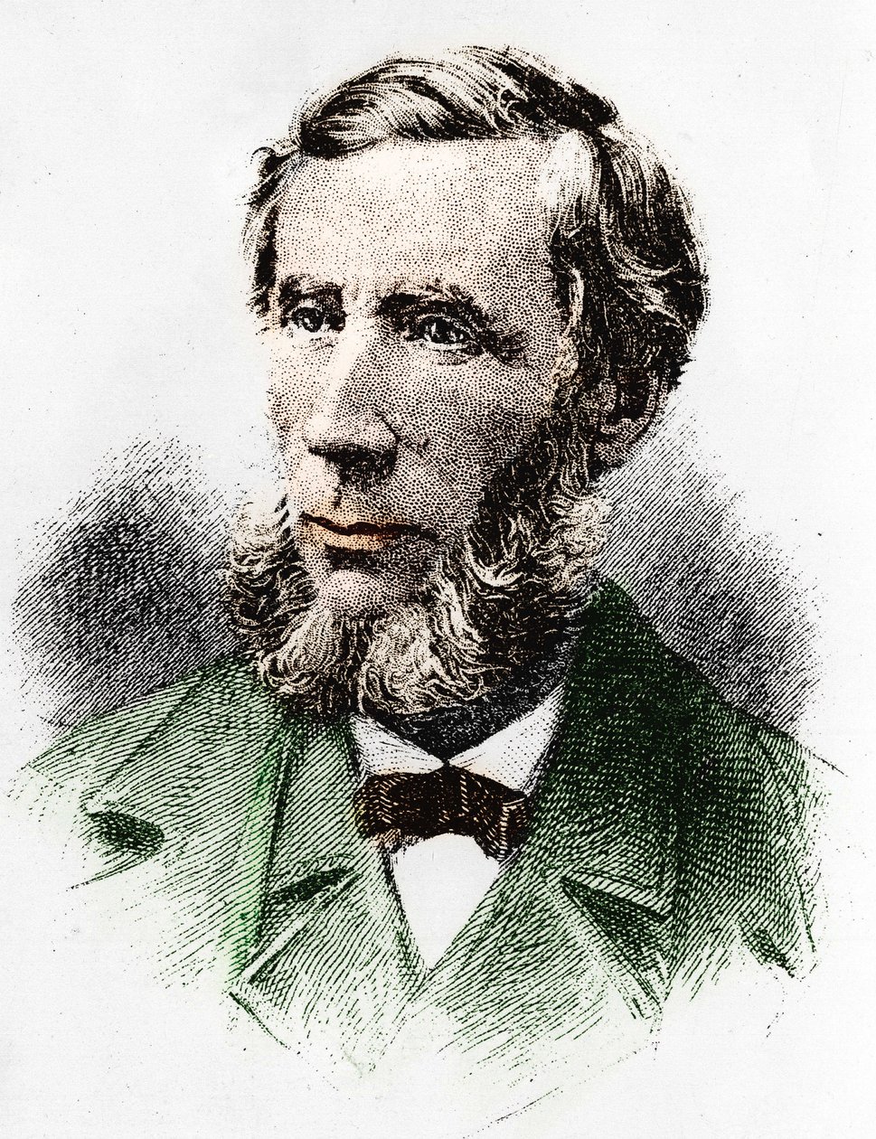 John Tyndall (1820-1893), físico irlandês. de Unknown artist