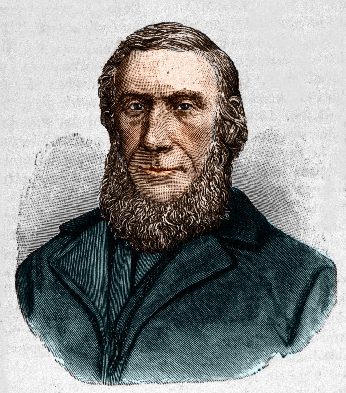 John Tyndall (1820-1893). Físico irlandês. de Unknown artist