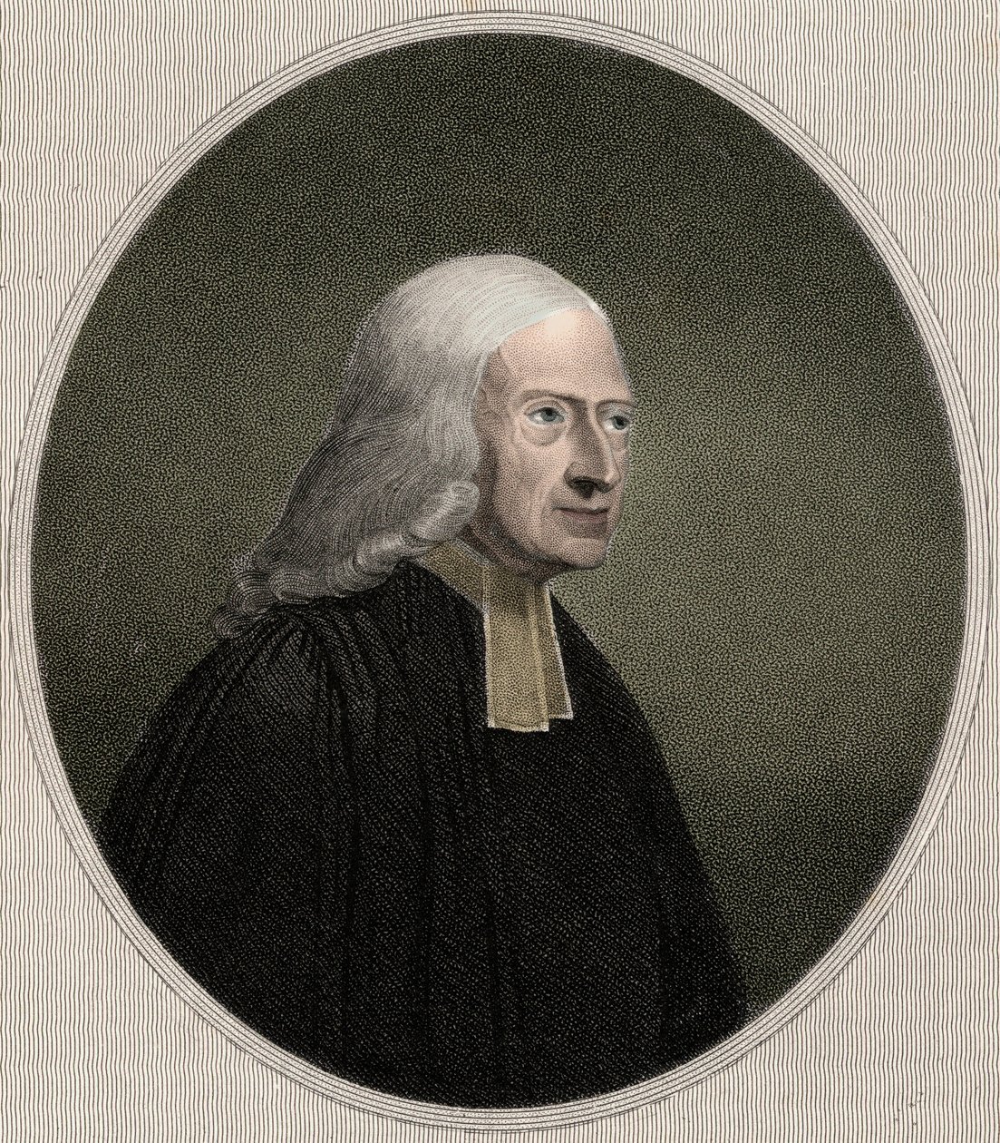 John Wesley 1703-1791 - gravura - século XIX de Unknown artist
