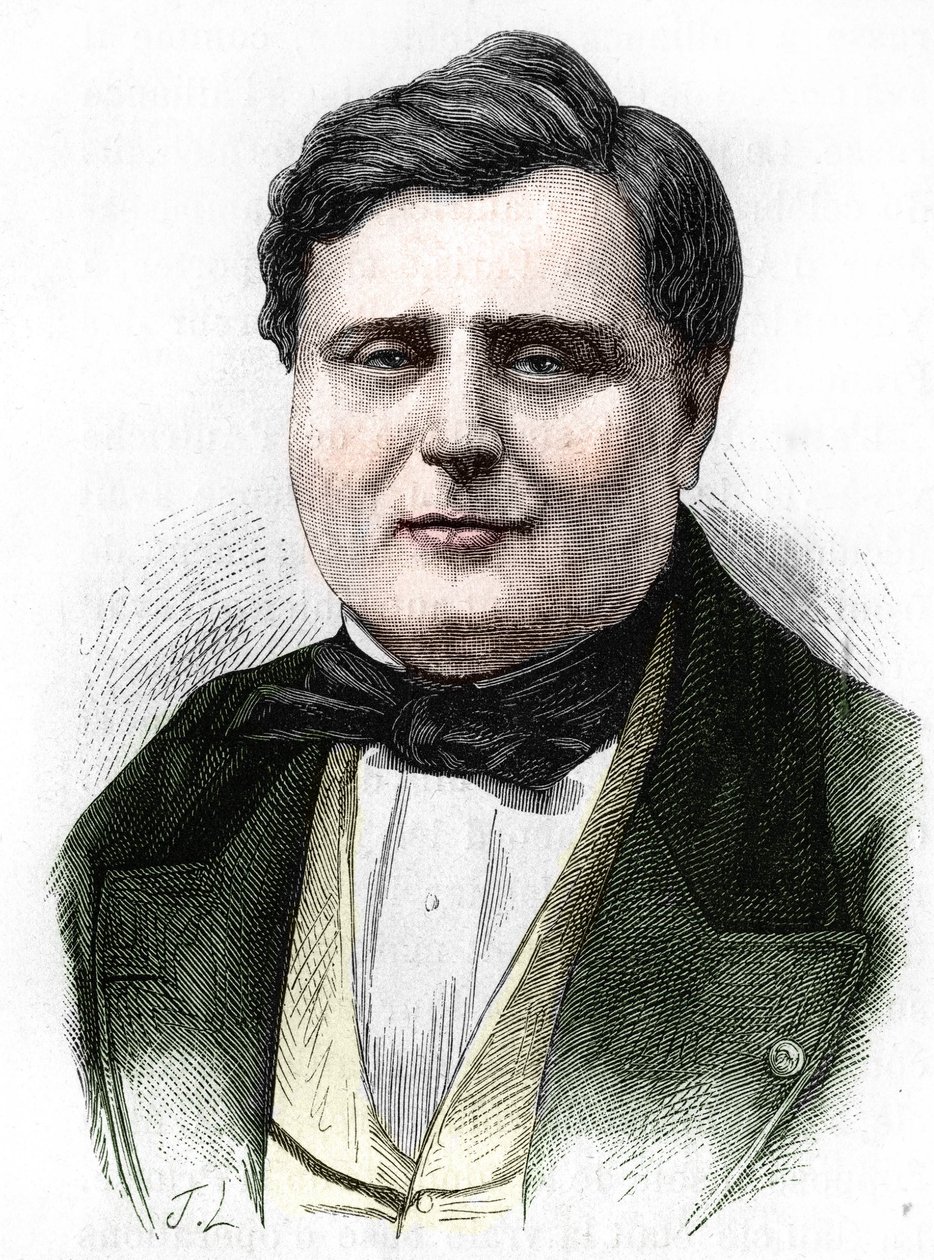 Joseph Alexandre Colonna (1810-1868), Conde Walewski, filho de Napoleão I e Marie Walewska, política francesa de Unknown artist