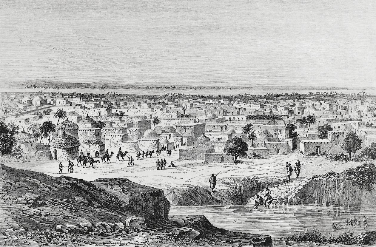cidade de Kano, Nigéria de Unknown artist