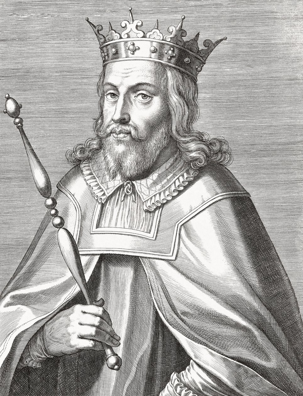 Rei Duarte I de Portugal. Edward I. Retrato. de Unknown artist
