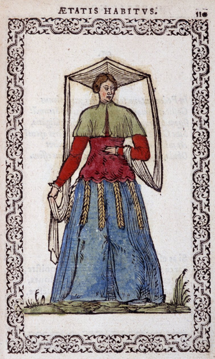 La Nictorienne - em "Habits et effigies" de Jean Sulperius de Unknown artist
