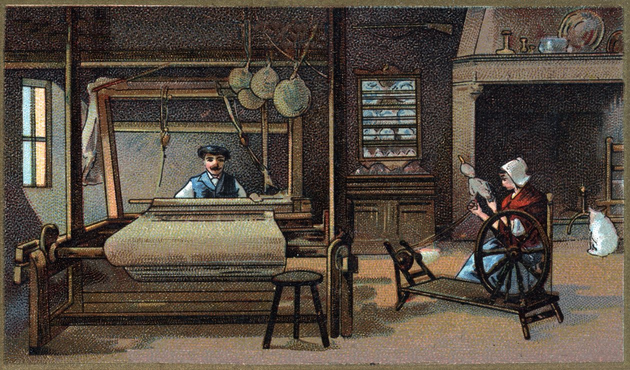 Cromolitografia do final do século XIX de Unknown artist