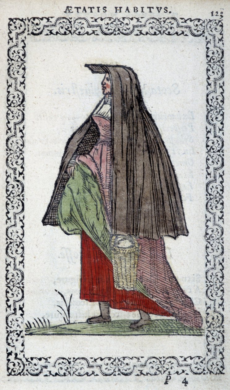A mulher escocesa - em "Hábitos e efígies" de Jean Sluperino de Unknown artist