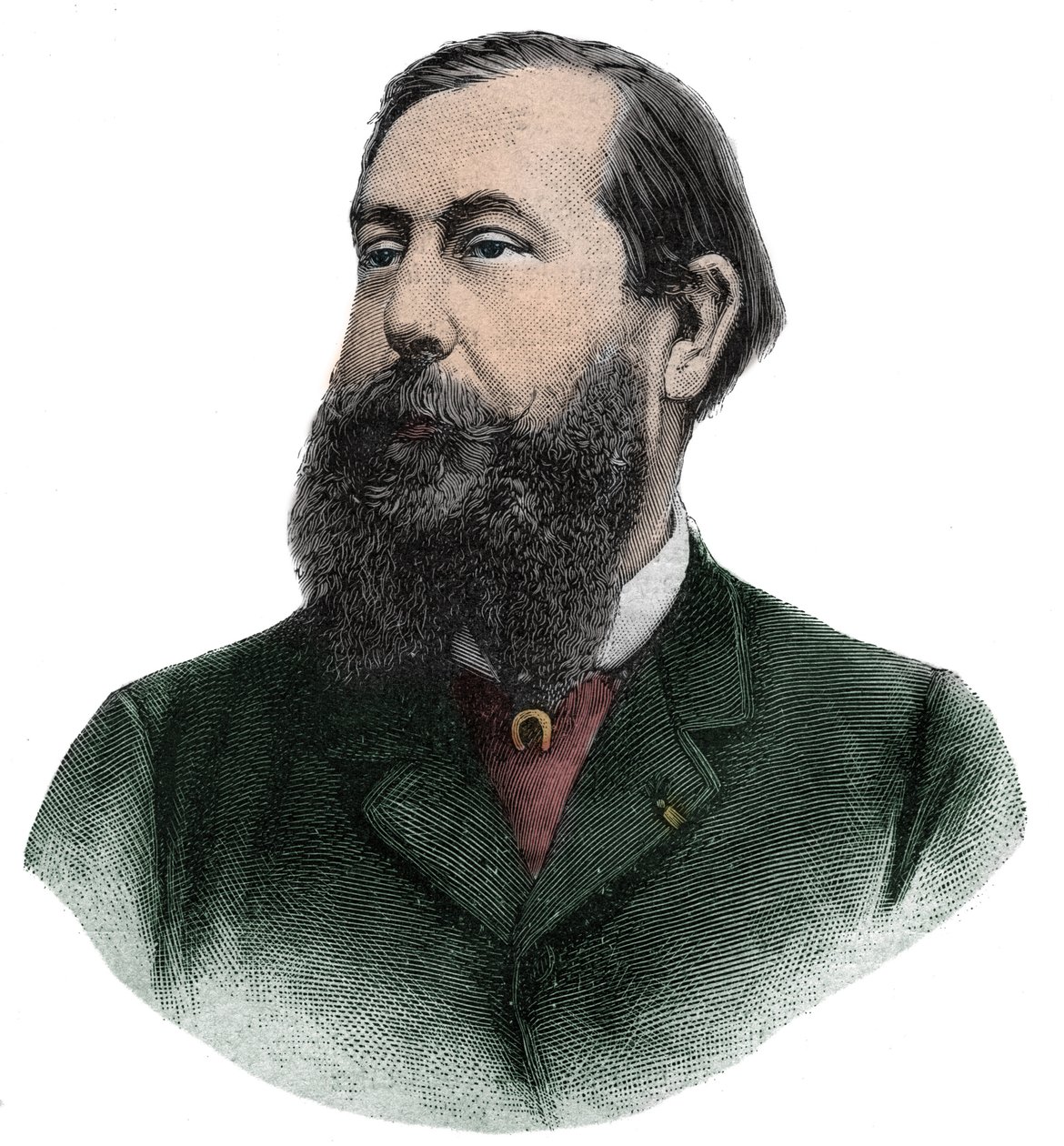 Leo Delibes (1836-1891), músico e compositor francês de Unknown artist