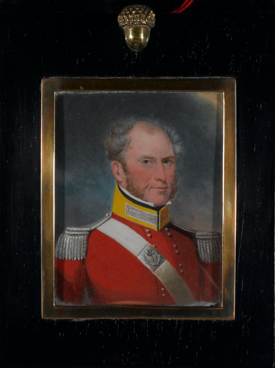 Tenente-Coronel Mathew Frederick Steele, 77º Regimento de Unknown artist