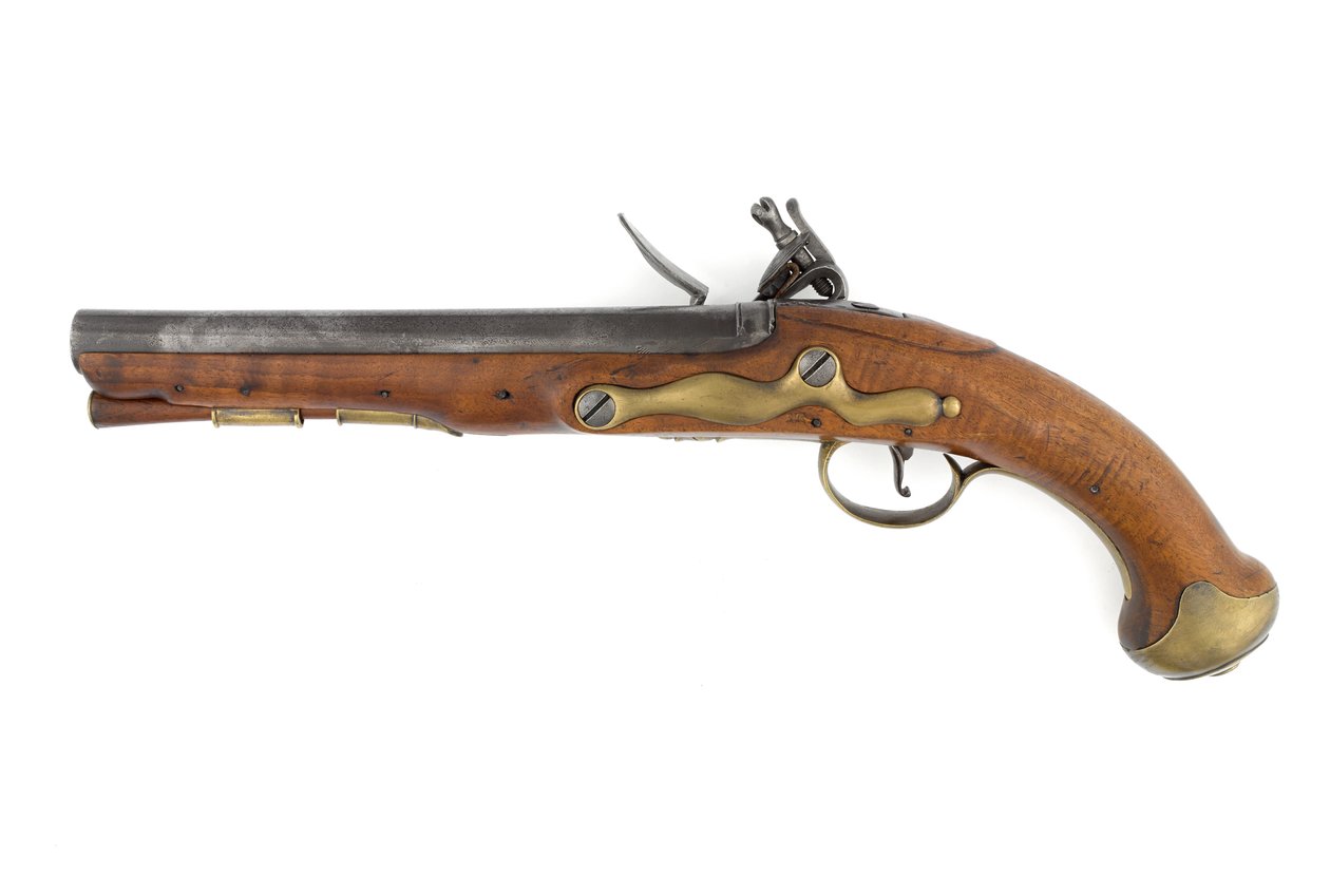 Pistola de flintlock do Light Dragoon de Unknown artist