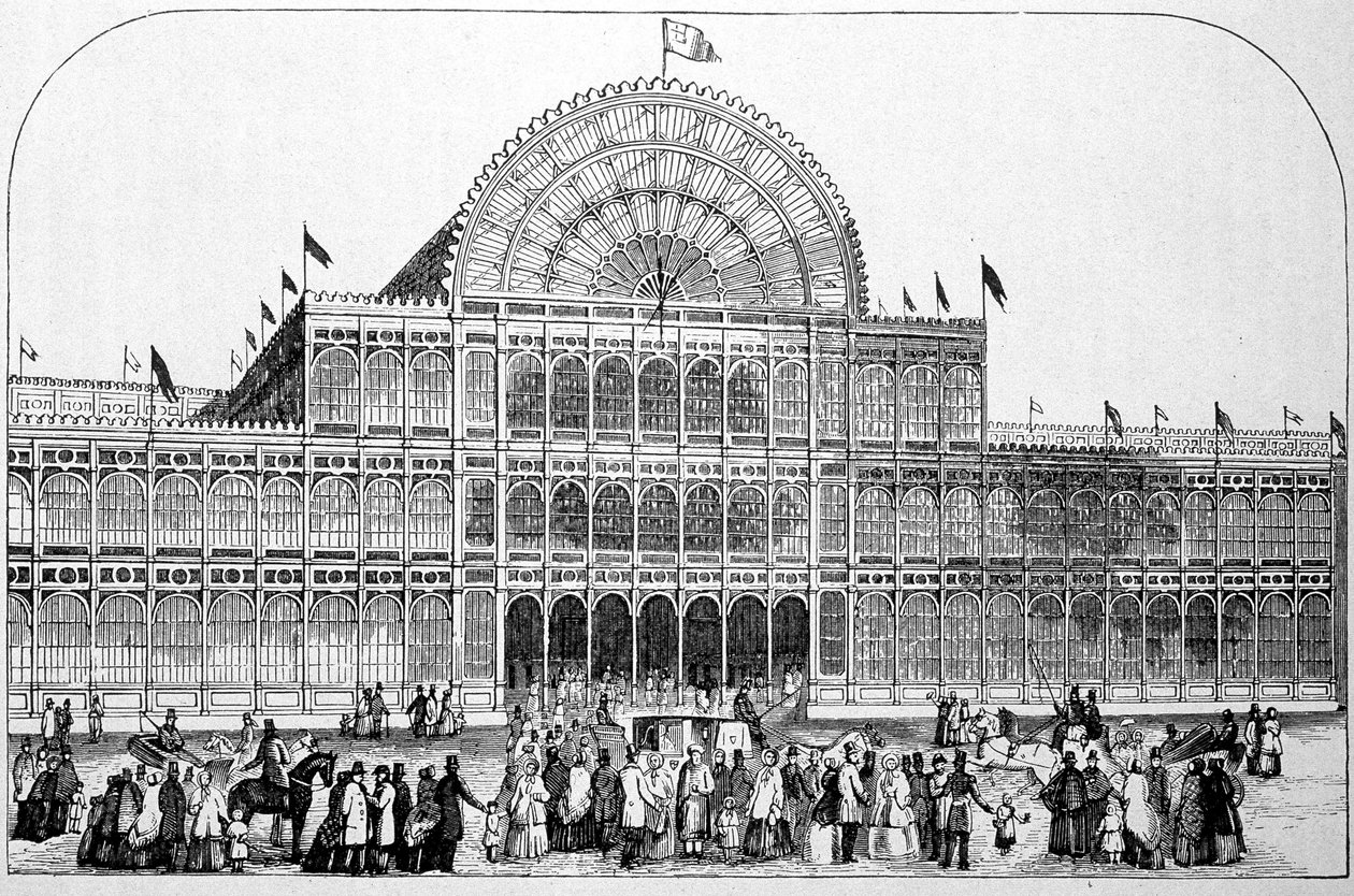 Exposição Internacional de Londres 1851 (Palácio de Cristal no Hyde Park) de Unknown artist