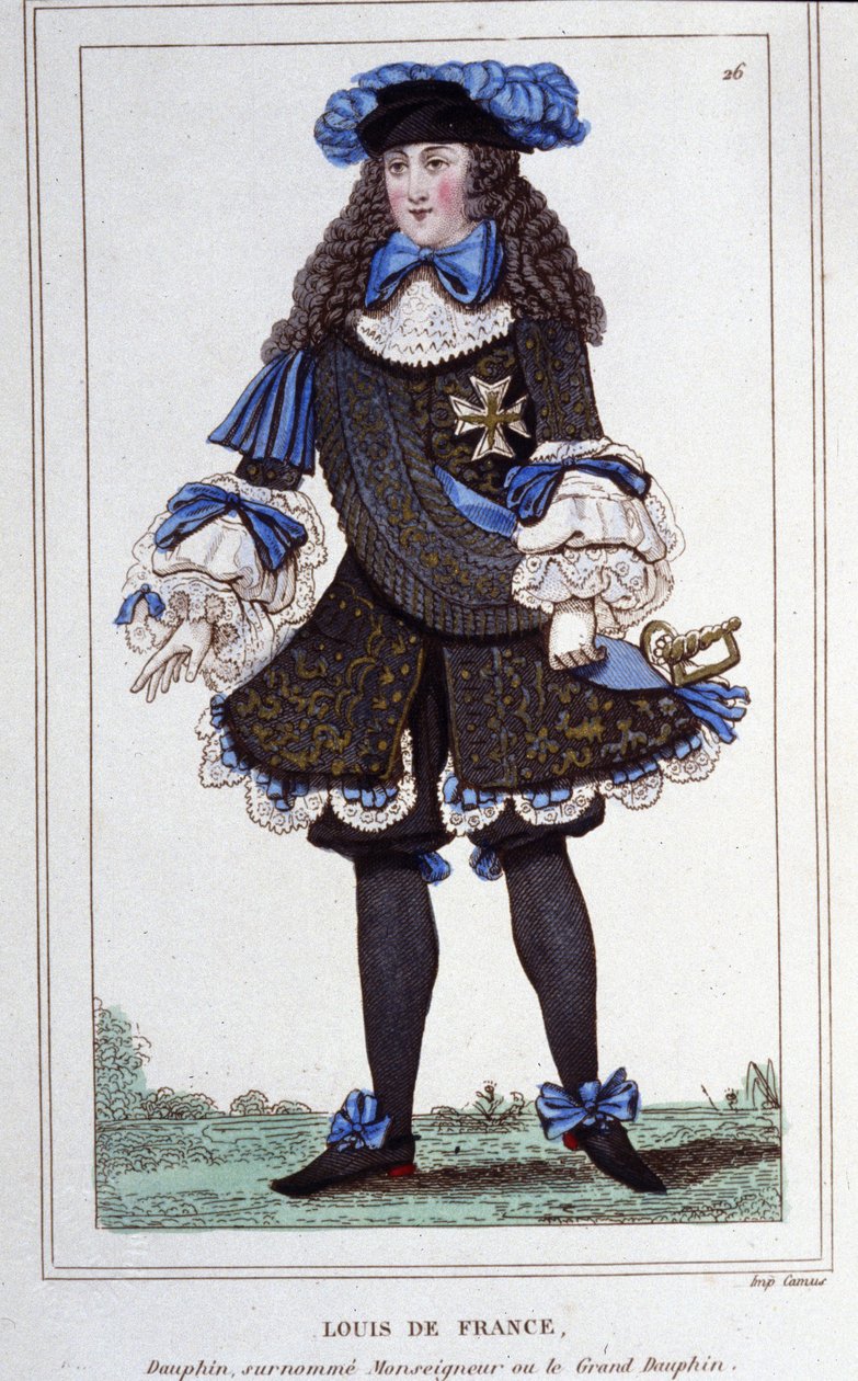 Louis de France chamado Monseigneur the Dauphin, depois o Grand Dauphin (1661 a 1711). de Unknown artist