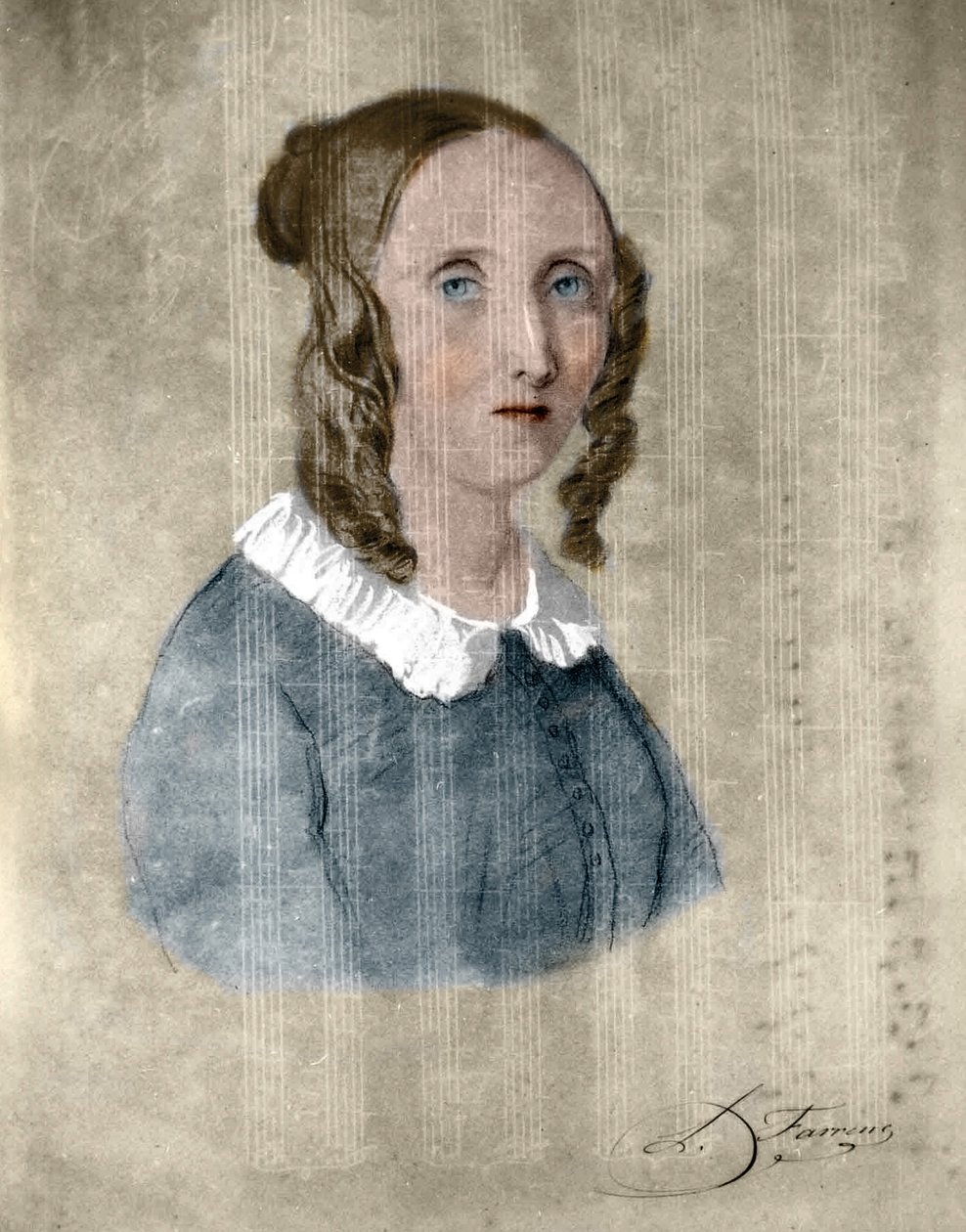 Louise Farrenc 1804-1875.Pianista, compositora, professora de Unknown artist