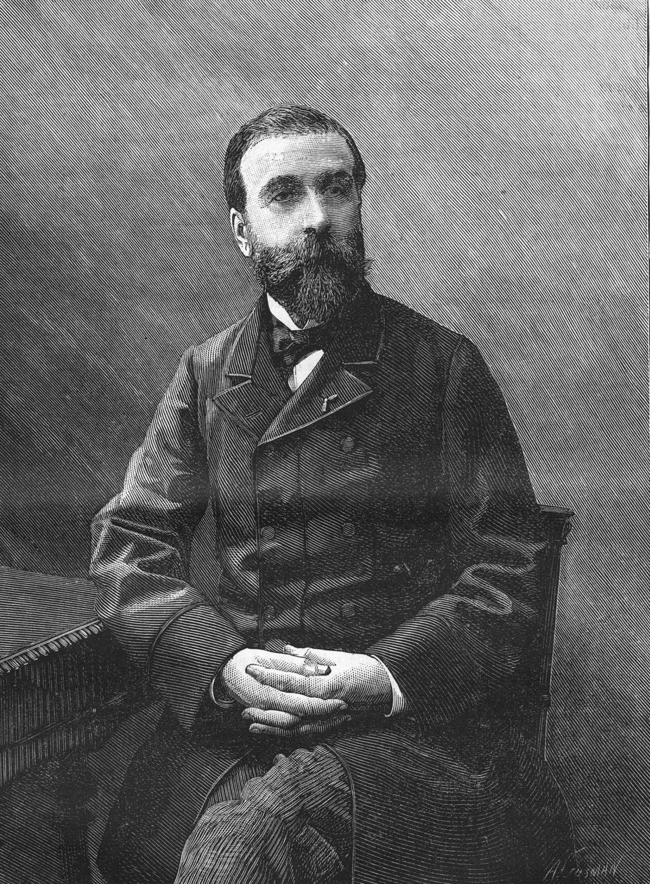 Ludovic Halévy. escritor francês 1834-1908 de Unknown artist