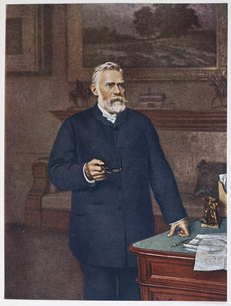 Alfred Nobel, irmão de Ludvig Nobel de Unknown artist