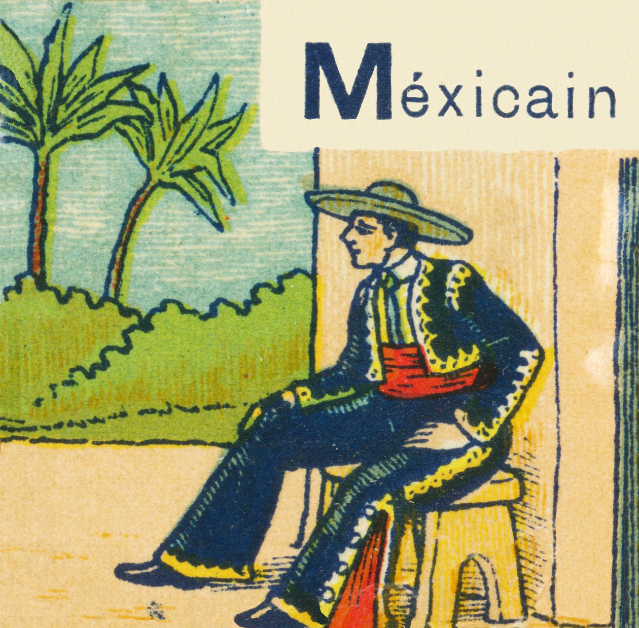 M como mexicano de Unknown artist