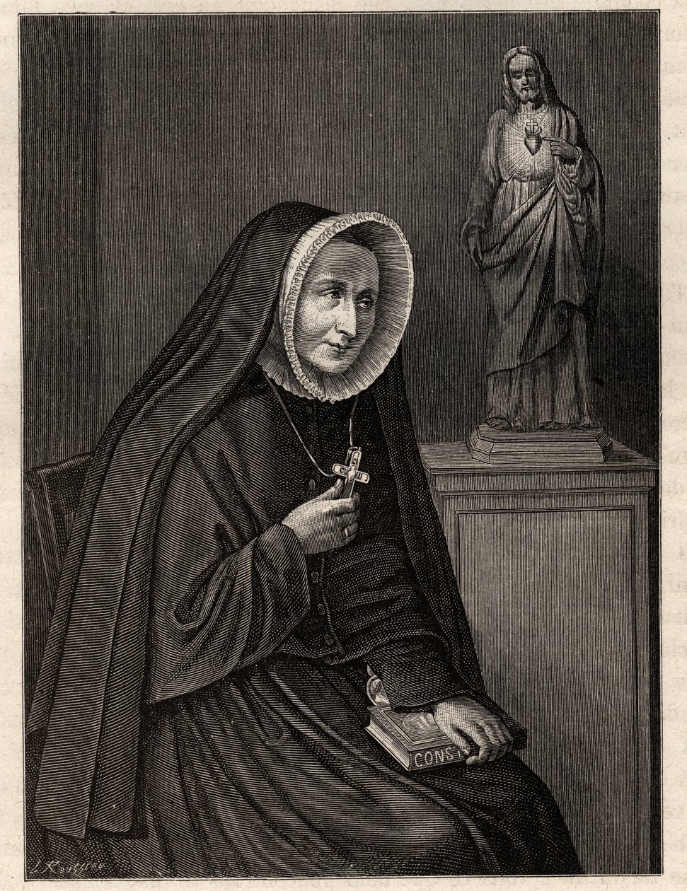 Madeleine-Sophie Barat (Madeleine Sophie) 1779-1865 - de Unknown artist