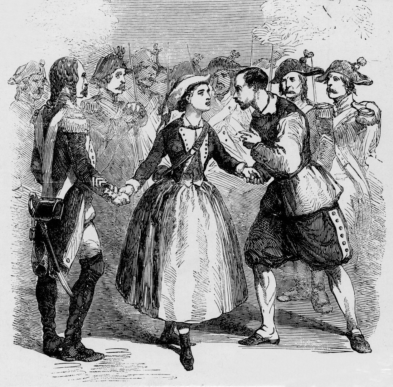 Mademoiselle Piccolomini na ópera "La figlia del Regimento" de Gaetano Donizetti no Majesty