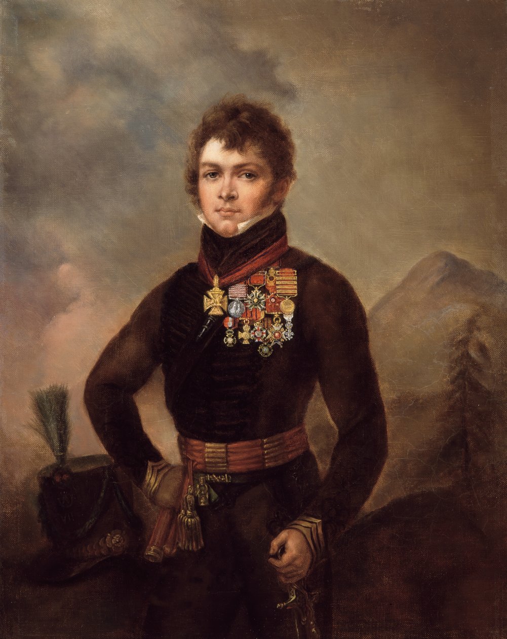 Major Sir John Scott Lillie, 7º Cacadores, Exército Português, 1820 por volta de de Unknown